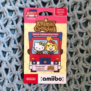 HELLO KITTY ANIMAL CROSSING AMIIBO CARDS